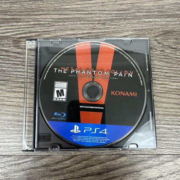 Other - Metal Gear Solid V : The Phantom Pain (Sony PS4, 2015) Disc Only